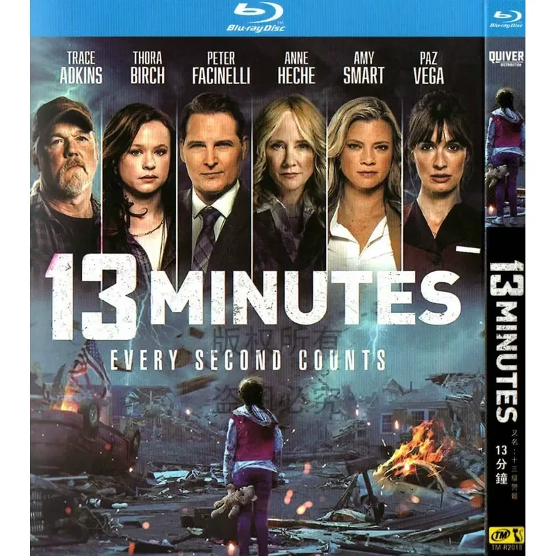 Blu-ray Action Thriller Movie 13 Minutes High Definition Disc 1080P 1BD Disc Non-DVD Disc