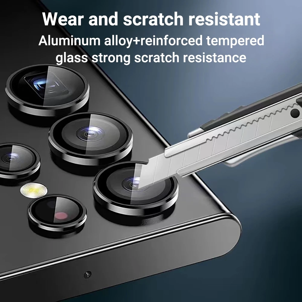 Metal Lens Ring Glass For Samsung Galaxy S25 S26 S24 S22 S23 Ultra Plus Camera Protector Cover For Samsung S26 Ultra Accessories view 4
