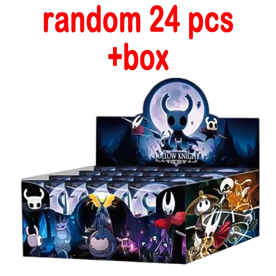 1-24 Stück/Set Hollow Knight Überraschungstüten-Spielzeug Anime-Spielfigur Der Ritter/Hornet Actionfigur Sammlermodell Puppe Geschenk – Detail 18