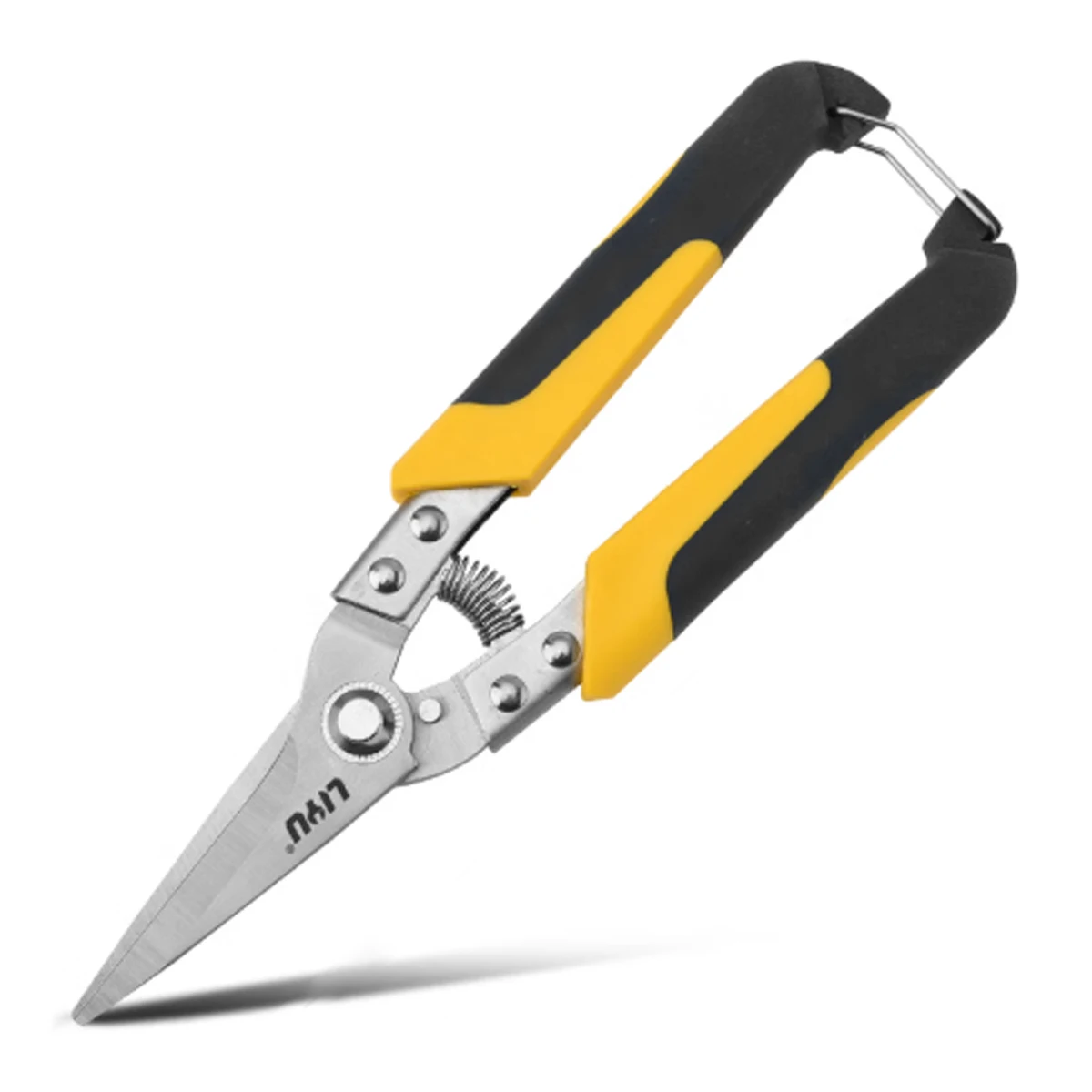 

8.5'' Metal Sheet Shearing Tin Snips Straight Shears Bent Blade Cutter Multifunction Electrician Repair Keel Scissors