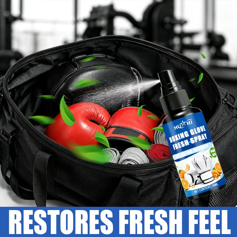 Boxing Glove Deodorizer Spray, Gloves, Taekwondo & Hockey Gear, Fitness Equipment, Gym Lockers, Portable Multi-Purpose Freshener