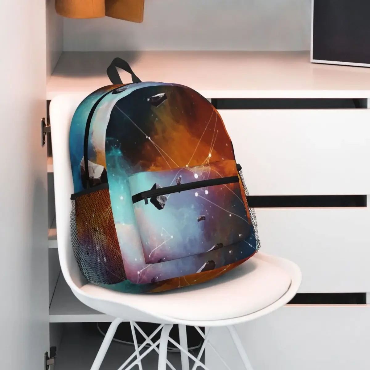 

Рюкзак Nebula Constellation Asteroid Field Art, рюкзак большой емкости, детская сумка для книг, школьная сумка, сумки на плечо для мужчин и женщин