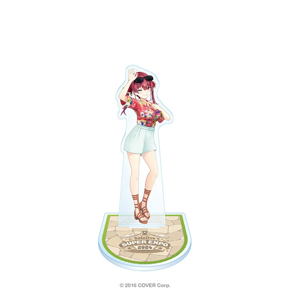 SUPER EXPO 2024 Anime Hololive Acrylic Figure Stand Model  Desk Decor For Fans Friend Gift