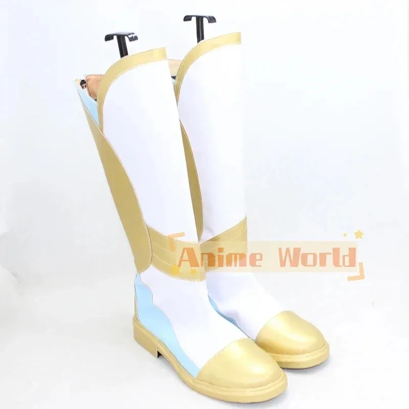 She Ra 코스프레 신발 PU 가죽 신발 할로윈 파티 부츠 Cosplay Prop 맞춤 제작