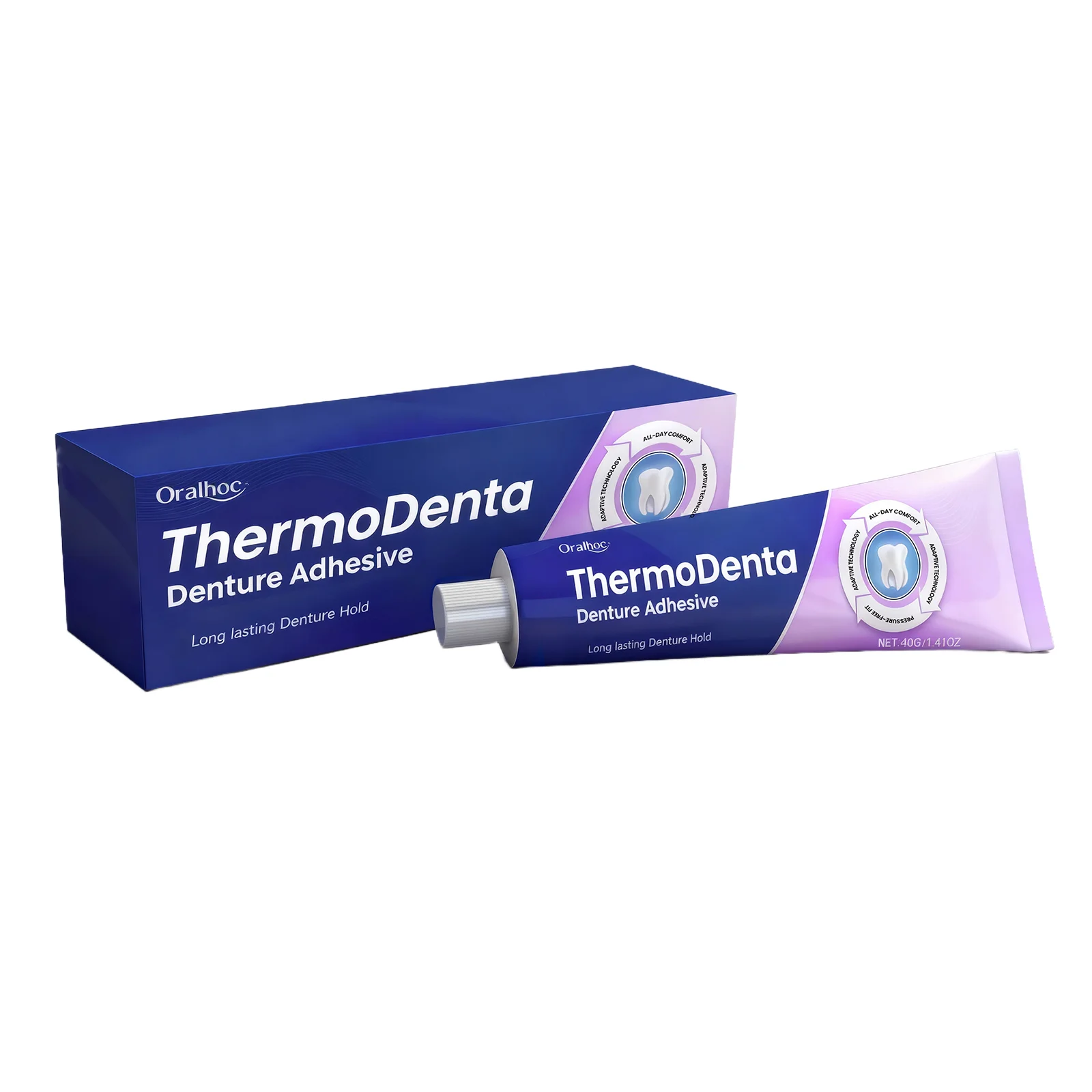 Oralhoe Denture Fixing Adhesive Modified Denture Bonding Natural Fit Fixing Beautiful And Comfortable Teeth Care And Stable Hold