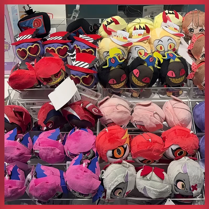 

Plush Doll Pendant Soft Toy Filled Animal New Bandai Anime Collectible Hell Hotel Series Volume 1st 2nd 3rd Plush Doll Toys Gift