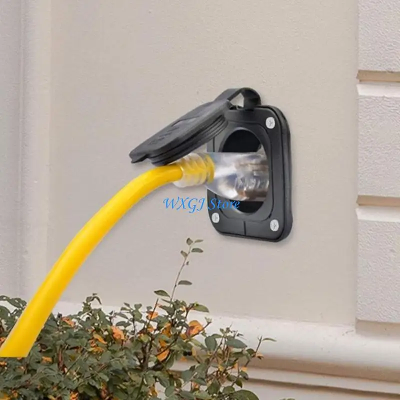 

37JE RV для Marine Power Power Socket 15A 125V Разъем блокировки COV с COV