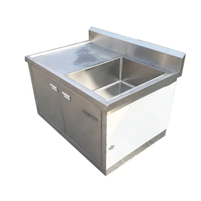 스테인리스 스틸 304 저렴한 맞춤형 사이즈 주방 싱크대 캐비닛