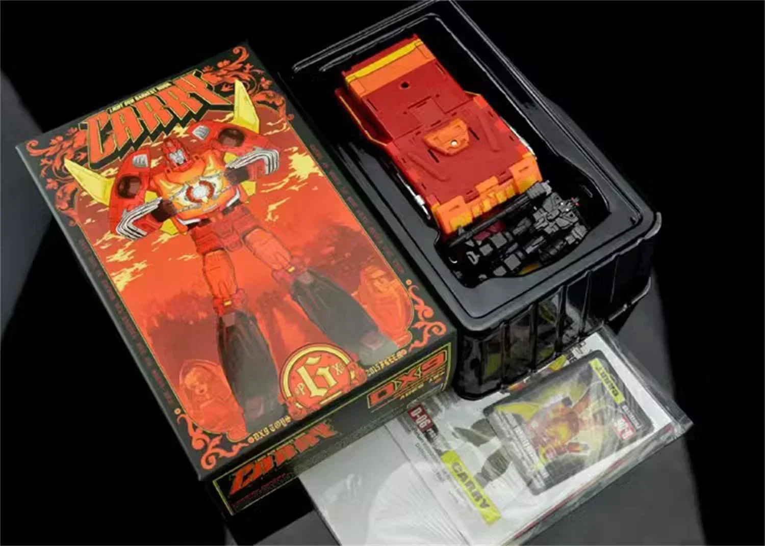 DX9 Transformation Toy D06 Original Red Rodimus/Hot Rod CARRY MP Scale with Car Action Figures