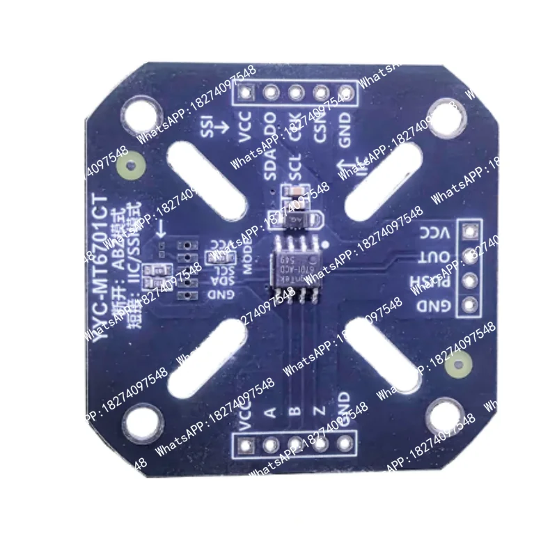 MT6701 AS311 Magnetic Encoder High-Precision 14-bit Brushless Motor Angle Measurement Sensor