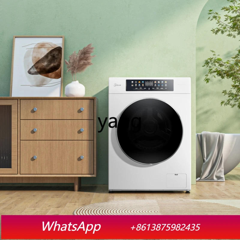 cQ 10kg large capacity direct drive frequency conversion touch home automatic drum washing machine
