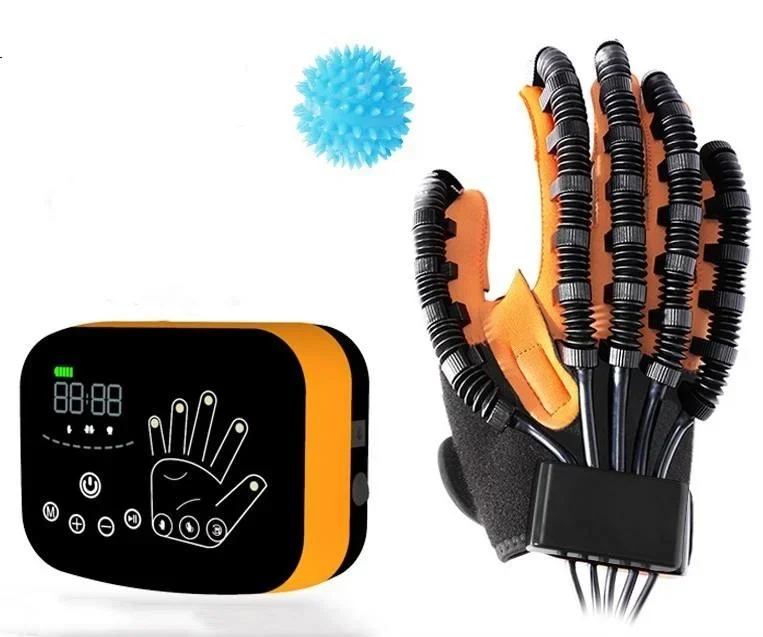 

Upgrade Electrical Exerciser Hand Therapy Stroke Hand Fingers Training Robotic Hand Rehabilitation Robot Gloves