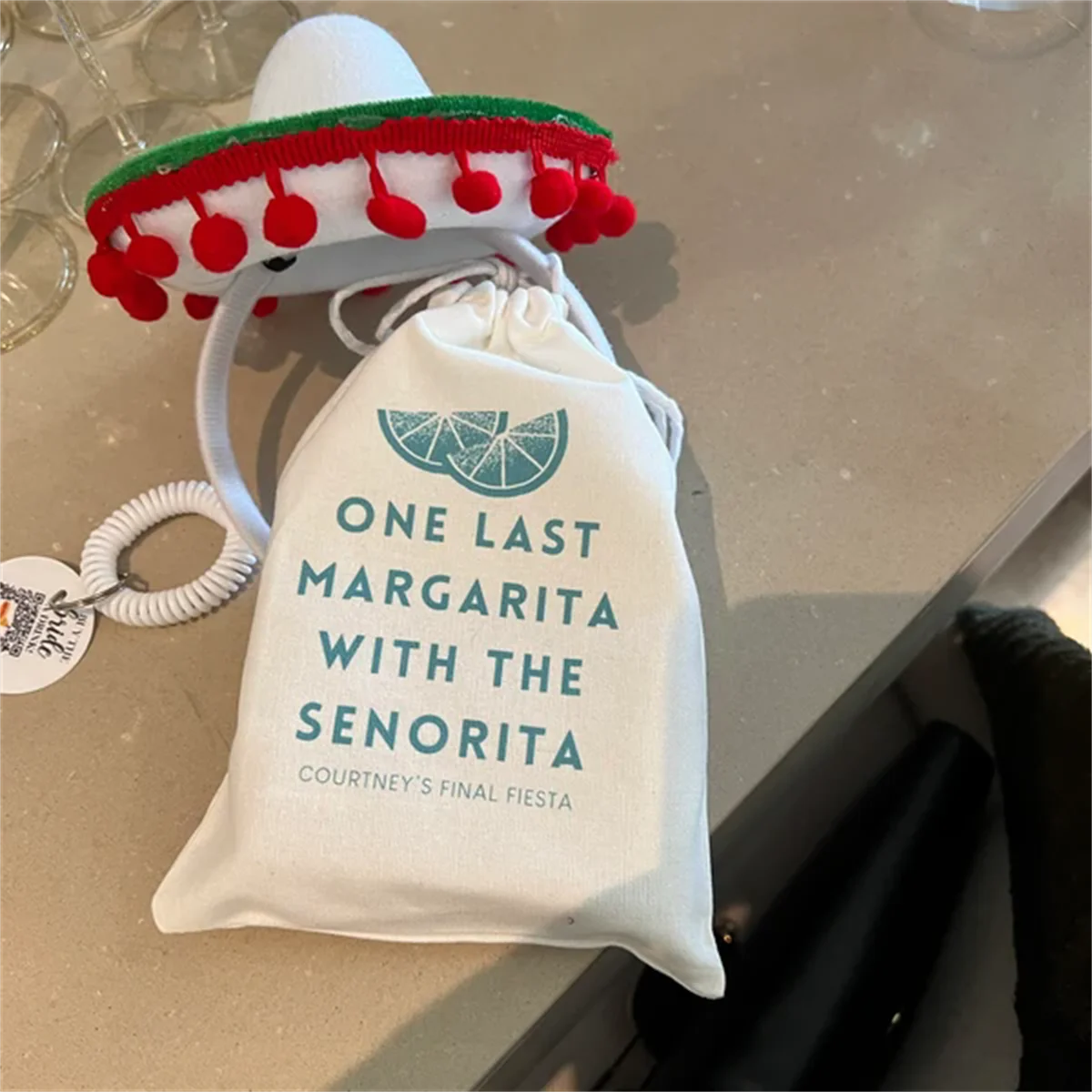 25 piezas One Last Margarita - Kits de resaca de despedida de soltera - Bolsas de despedida de soltera - Despedida de soltera de México - Final Fiesta - Me