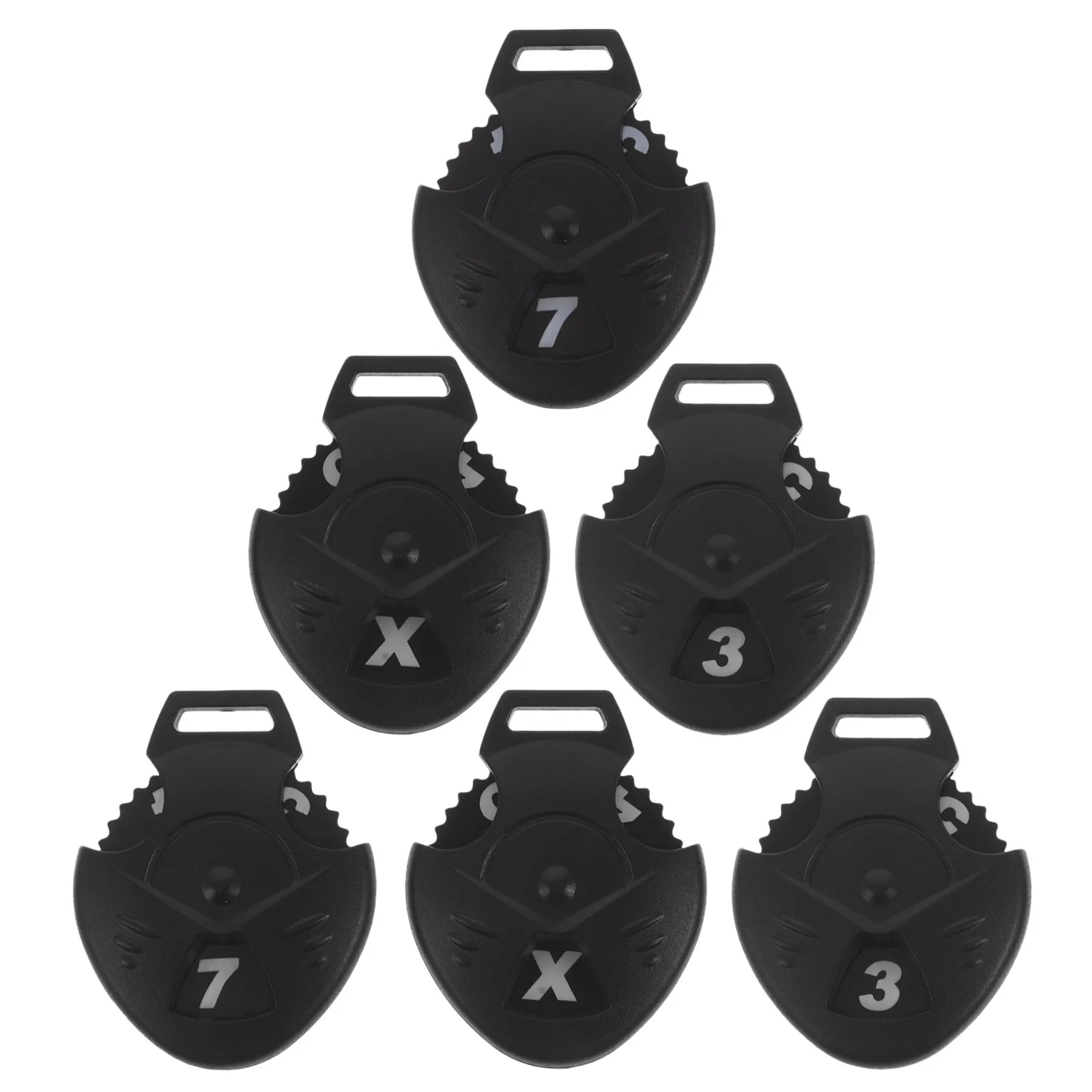 6Pcs Heart-Shaped R…