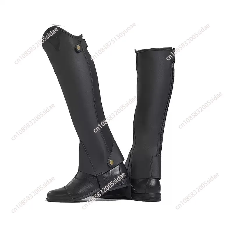 

Soft Equestrian Leggings Microfiber Durable Horse Riding Boots Cover Body Protectors Horse Equipment For Horse Rider Equipment