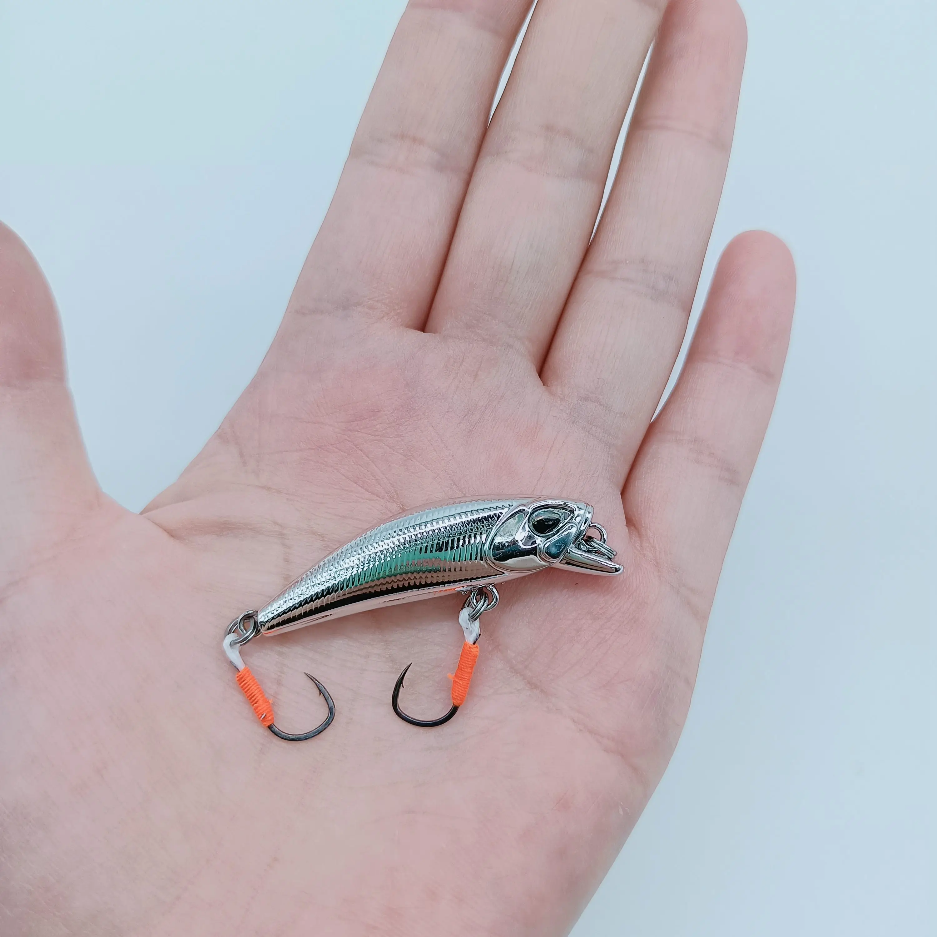 Duoduoyu 1pcs Mini sinkende Elritze Angel köder 3,5g/4,5 cm kleine Wobbler isca künstliche Swimbait Bass Angel gerät – Detail 5