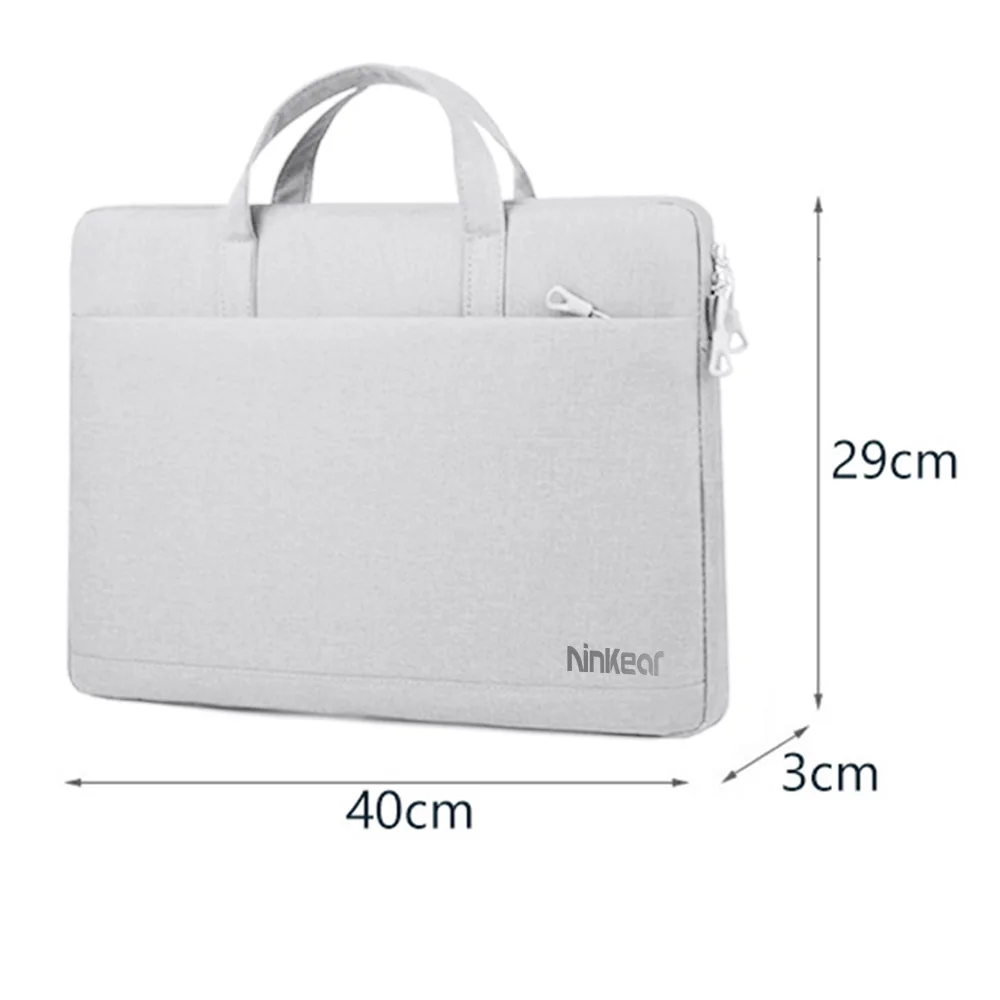 Imagem -06 - Ninkear-bolsa para Laptop para Xiaomi Macbook Air e Asus Capa Acessório para Notebook Homens e Mulheres Pasta 13 em 14 em 15 em 156 em