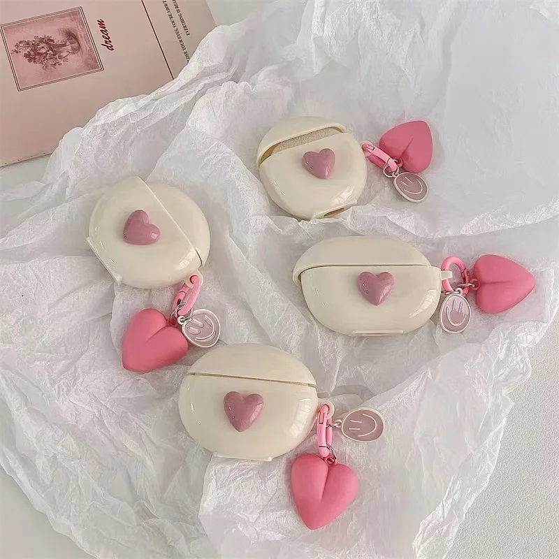 For Lenovo EW305 EW310 EW314 EW315 EW313 Case Cute love Pendant Silicone Earphone Cover For Lenovo WE313 Cover