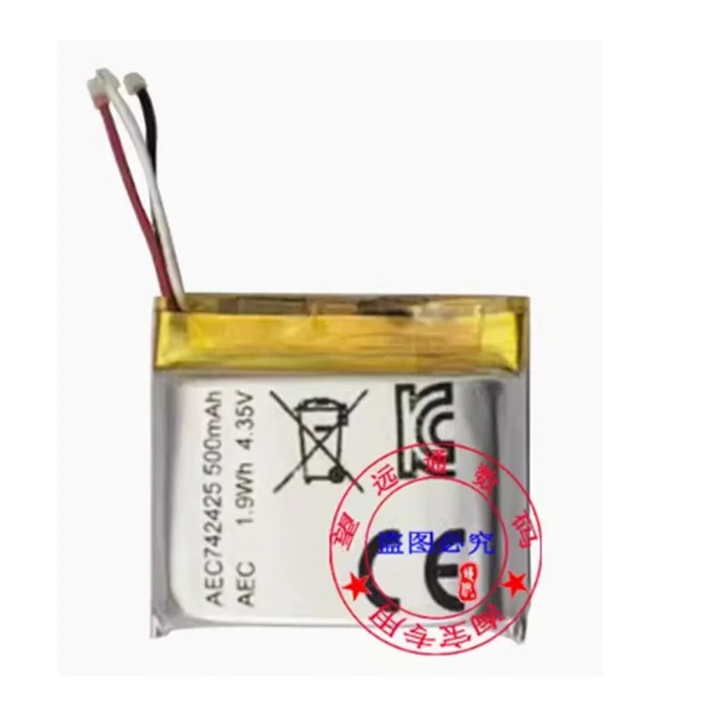 

Аккумулятор AEC742425 для Suunto Wing, зарядная коробка для наушников, новая литий-полимерная деталь для замены