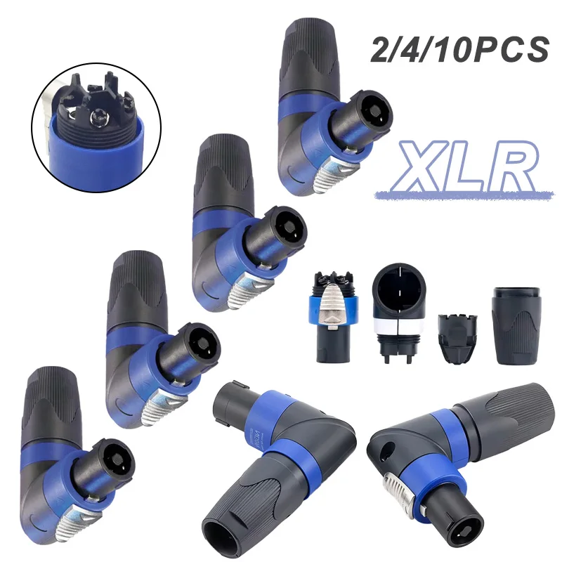 2/4/10Pcs 4Pin L-Ty…