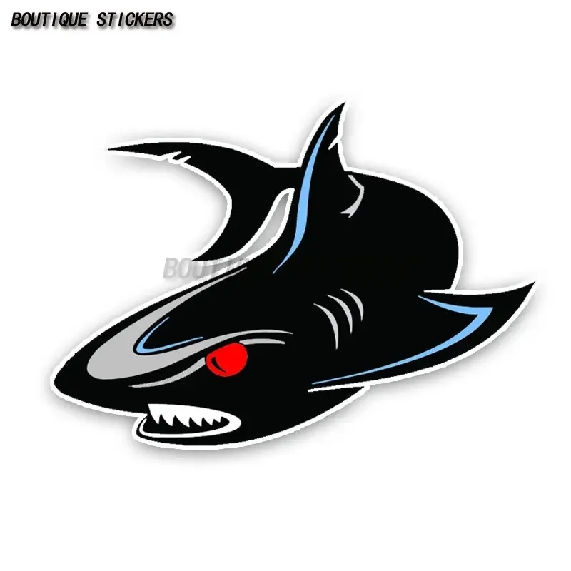 

Mask scratches Cartoon big mouth fish Car Sticker Waterproof PVC Car Motorcycle Laptop Decorative