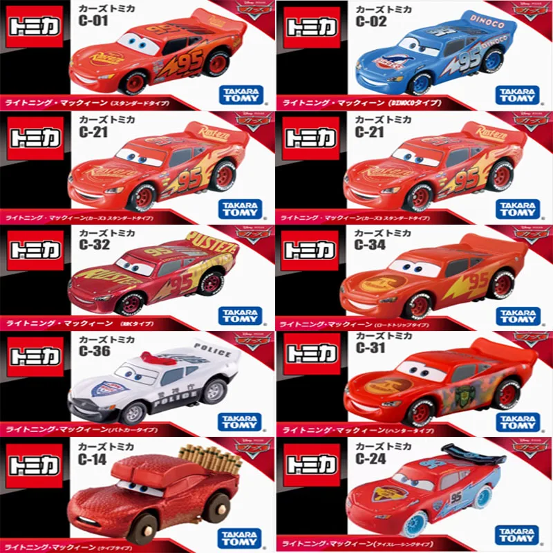 Оригинальный автомобиль Takara Tomy, автомобили Tomica, игрушка для мальчика, имитация металлической модели, voiture Lightning McQueen, коллекция нескольких стилей, подарок