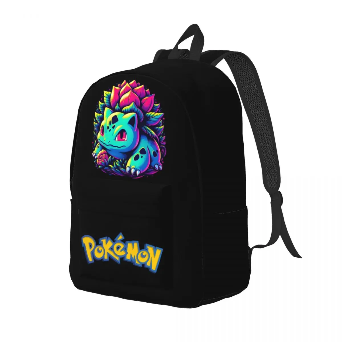 For School To Flourish Zipper Closure Versatile Pokemon Book Pack Girl Kid Handbag For Gifts