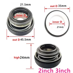 Garden Power Machinery Gas Oil FUEL Engine Self Priming Water Pump Accessories Water Seal 2/3/4 INCH