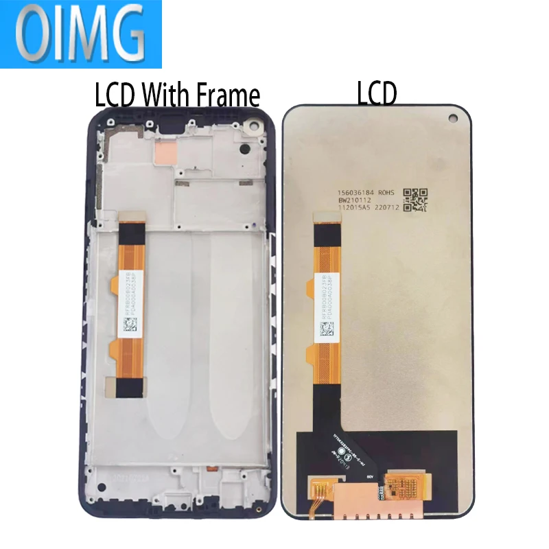 For Xiaomi Redmi Note 9T LCD Display With Frame Touch Screen Models M2007J22G J22 Panel Digitizer Replacement Parts