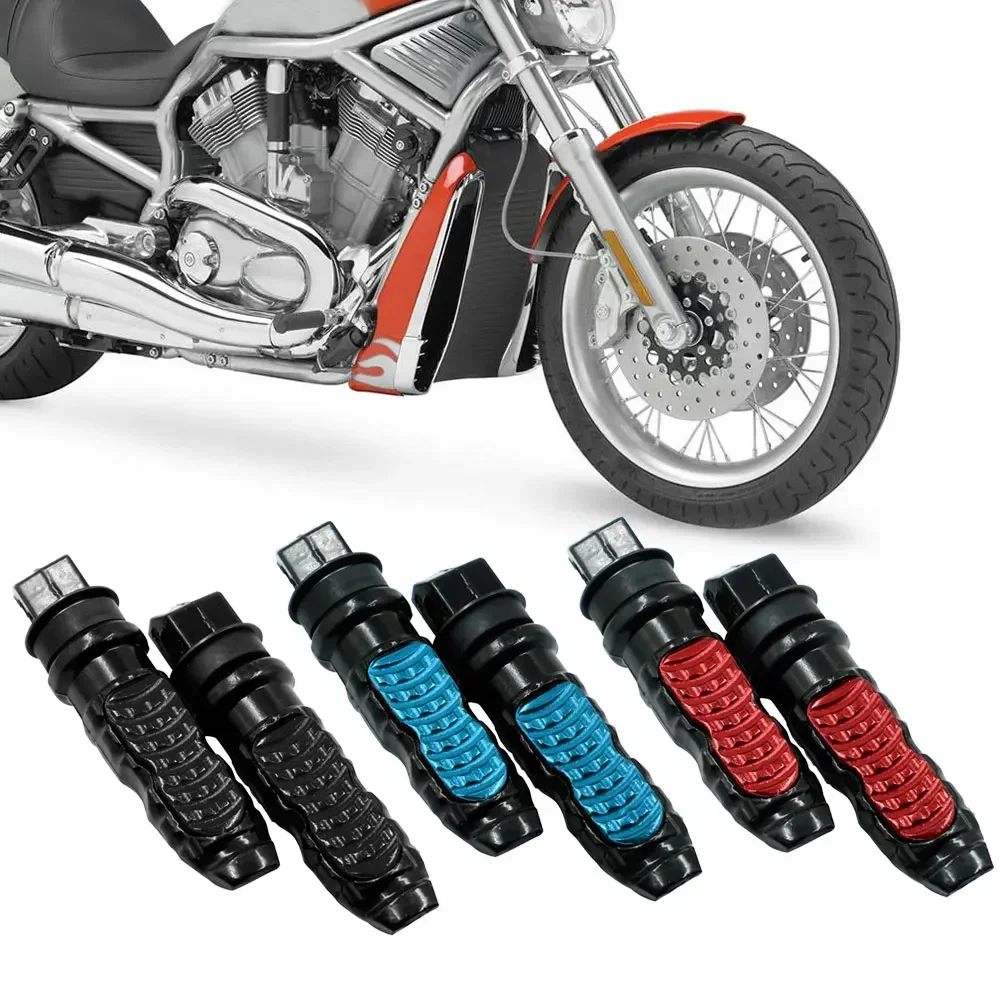 

1Pair Universal Motorcycle Rear Passenger Foot Pegs Pedals Footrest Scooter Foot-Peg Motorbike Pedal Modification Accessories