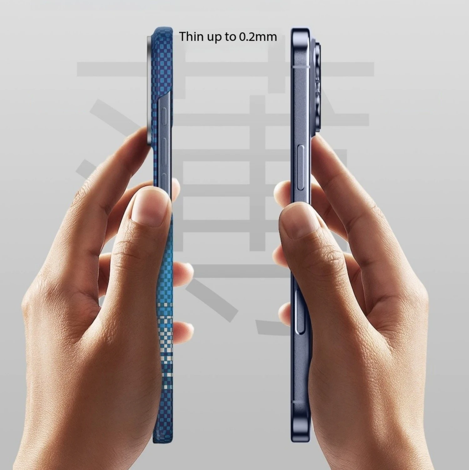 Capa de fibra de aramida real kevlar para iphone 17 pro max fibra de carbono 1500d 600d magsafe capa ultra fina para iphone 17 pro max