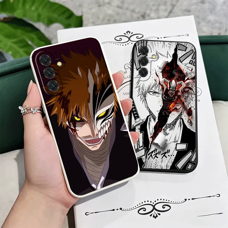 Bleach Kurosaki Ichigo Soft Phone Case For Samsung A17 A16 A15 A14 A13 A57 A56 A55 A54 A53 A37 A26 A25 A24 A23 A36 A35 A34 A33 C