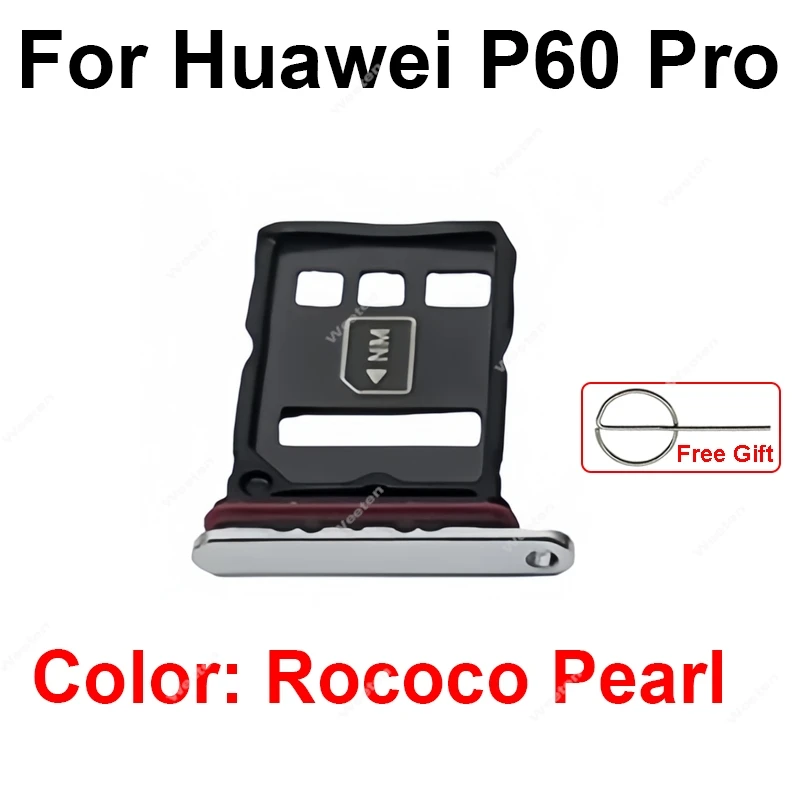 For Huawei P50 P50E P60 Pro SIM Card Tray Advanced SIM Card Tray with Improved Grip and Alignment Restoring Full Network