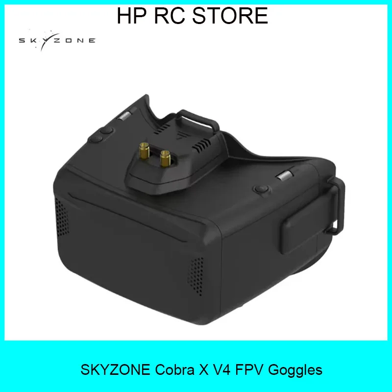 

SKYZONE Cobra X V4 FPV Goggles - 1280x720, 5.8G 48CH RapidMix RX, 60FPS DVR, HDMI/Head Tracker