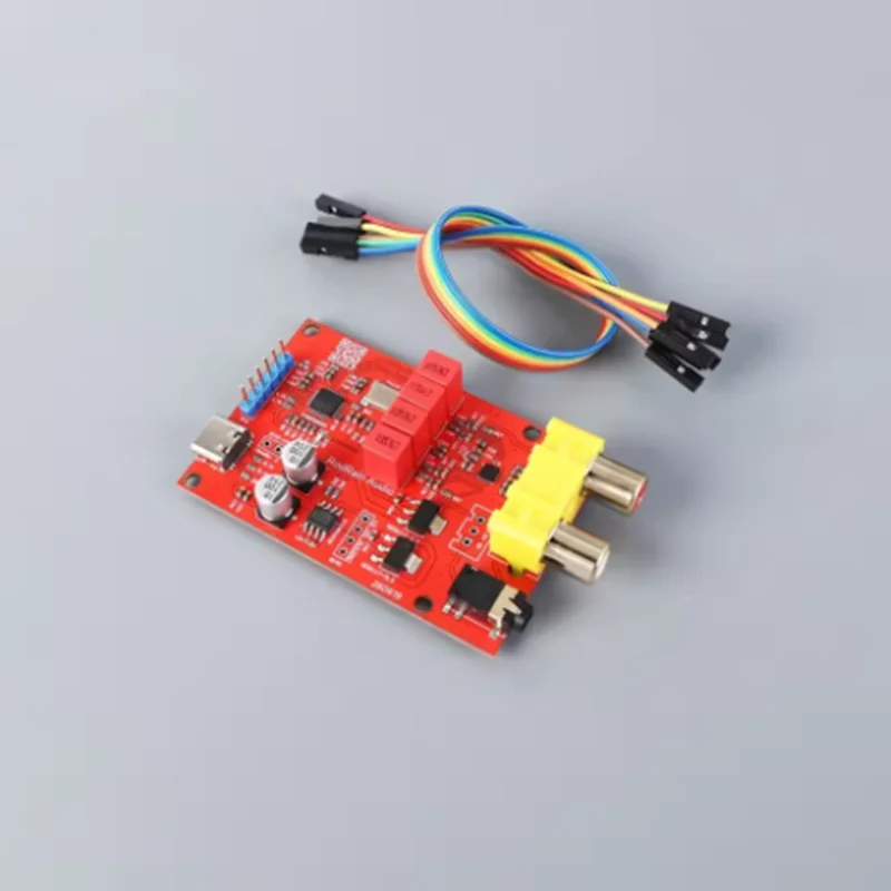ES9039 +ES9601K I2S Decoder Board IIS to 3.5mm Audio Output DSD512 Decoder Type-C 5V