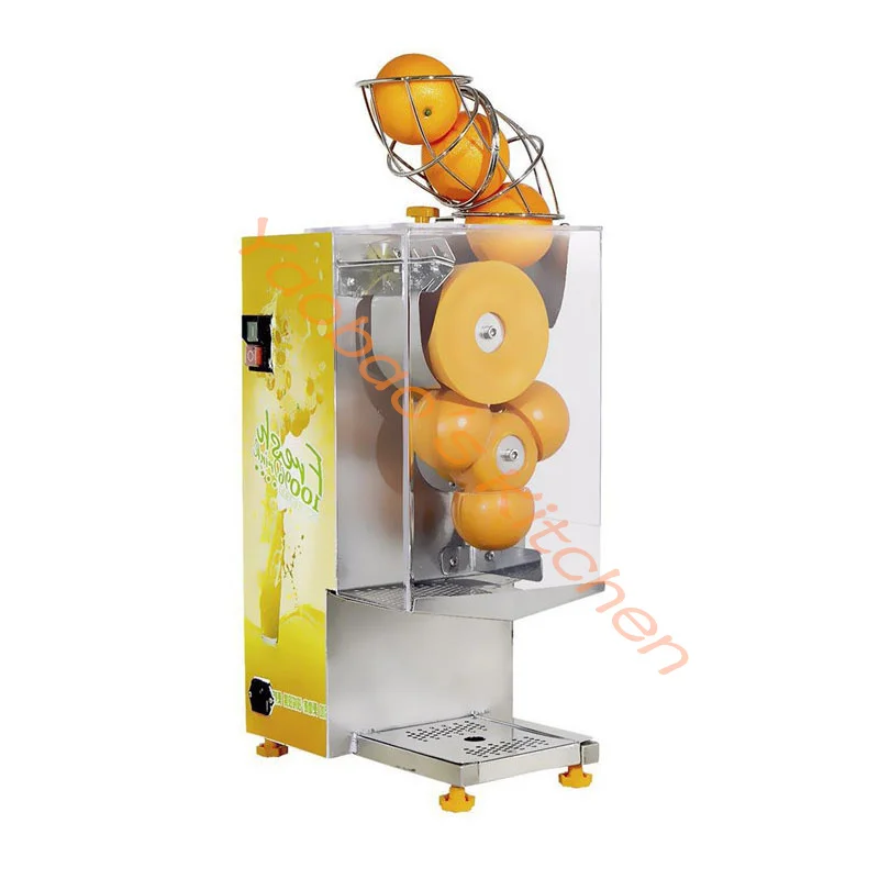 Электрическая соковыжималка для апельсинов, коммерческая соковыжималка для фруктов, лимона, свежая соковыжималка, пресс-машина для магазина напитков