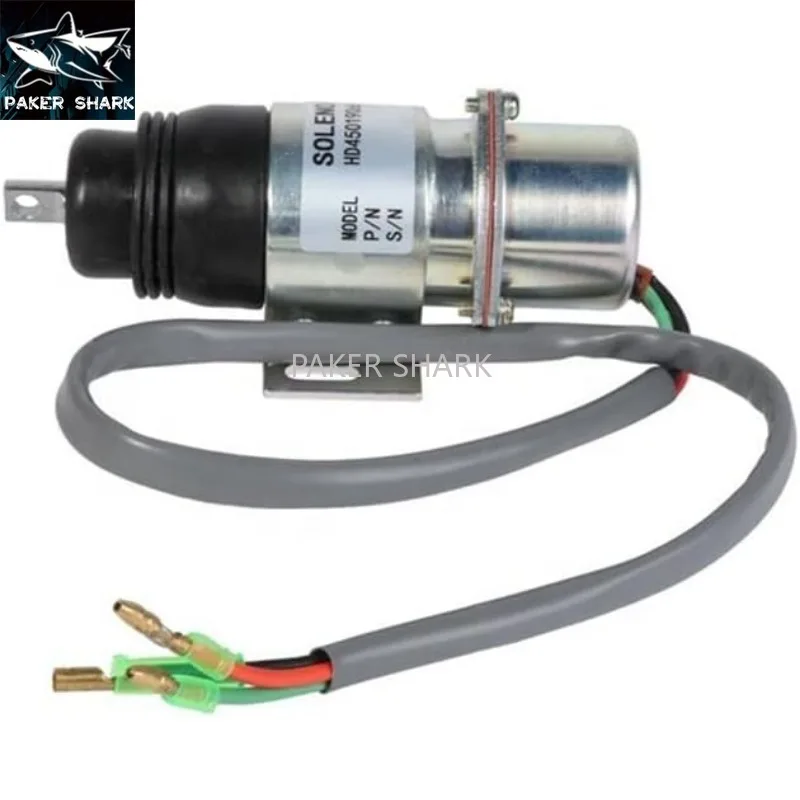 

716-30097 71630097 For JCB JZ70 JS70 Shut Off Solenoid Valve JS70 JZ70 Shut Off Solenoid Excavator