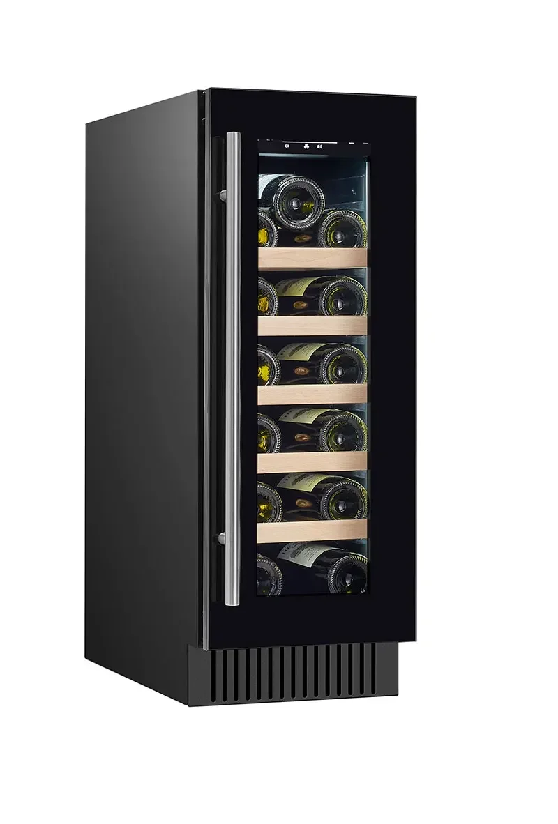 ไม้Rack Storageหรูหราอิสระไวน์และเครื่องดื่มCoolerตู้เย็นWine Cellarตู้