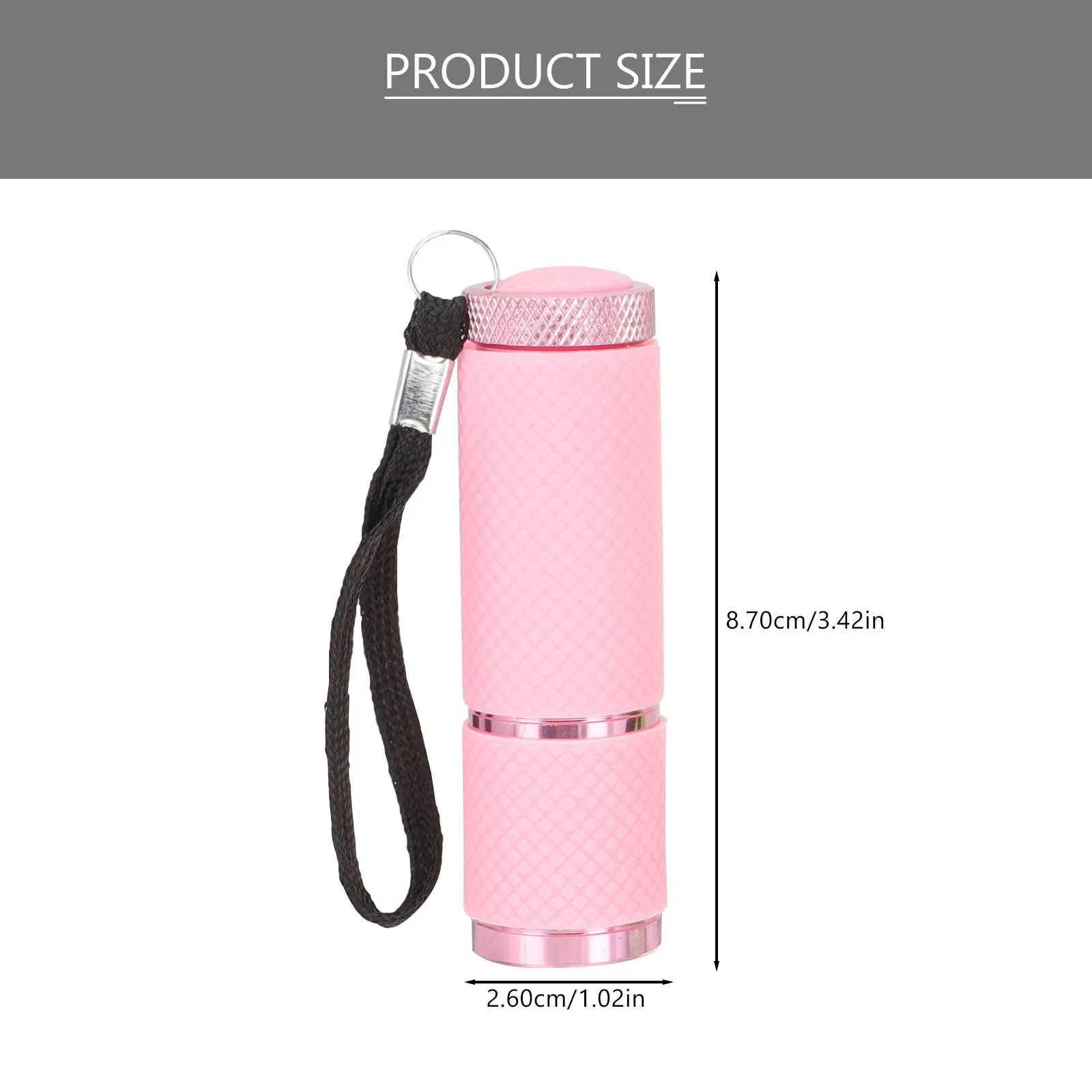 4 قطعة المصابيح الكاشفة المحمولة عالية الجودة سبائك الألومنيوم المطاط المواد للتخييم التنزه في الهواء الطلق اكسسوارات مصباح يدوي