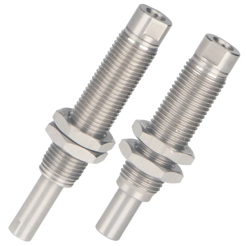 VP-CLF-5/10/15-M10 Series Stainless Steel Low-Friction Internally Retractable Vacuum Suction Cup Holder With Buffer Fittings