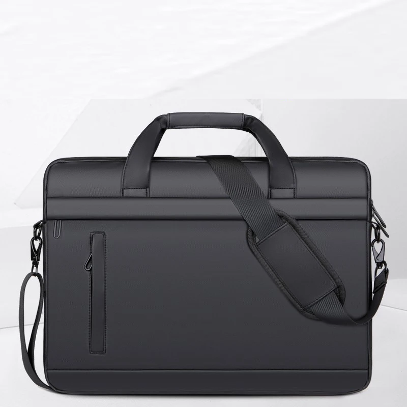 Men Briefcase Bag High Quality Business Famous Brand PU Leather Shoulder Messenger Bags Office Handbags 14 inch Laptop bag bolso