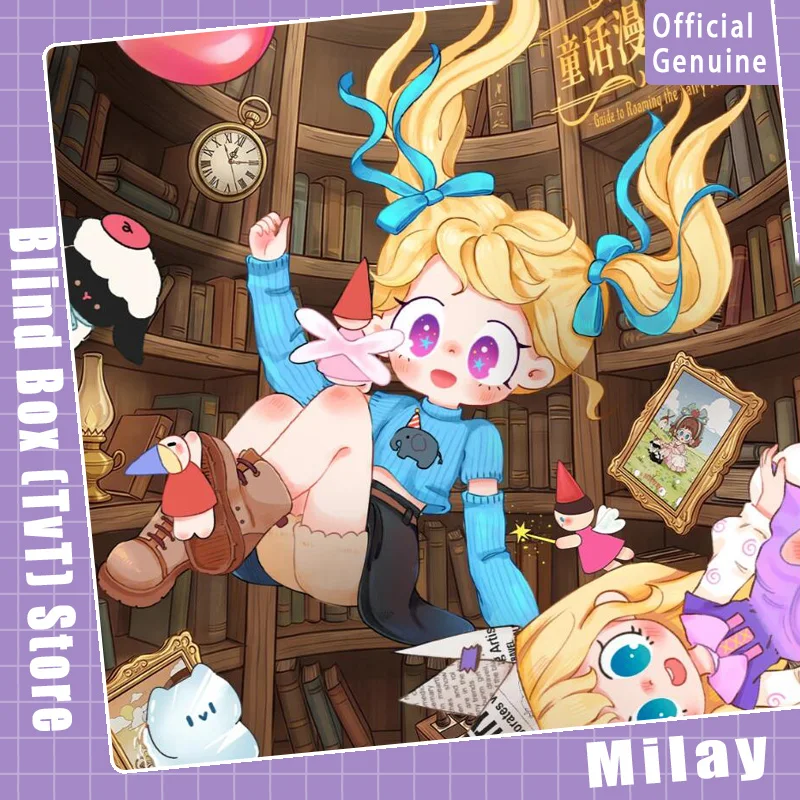 

Genuine Milay Guide To Roaming The Fairy Tales Series Blind Box Cute Figure Collection Desktop Ornament Fashion Trend Gift