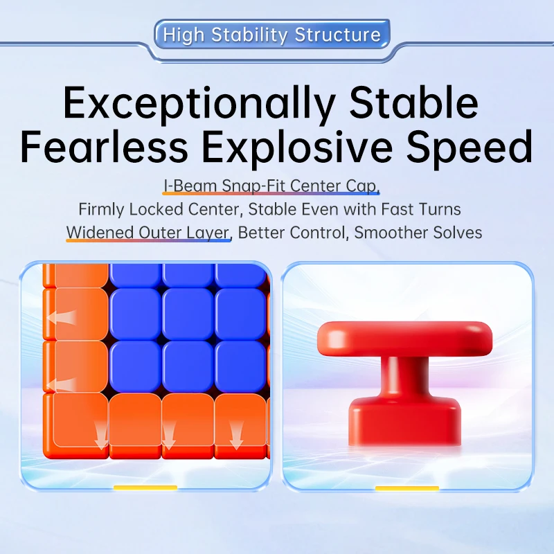 Moyu aochuang v6 5x5x5 cubo mágico magnético aochuang quebra-cabeça profissional brinquedos 5x5 cubo mágico wrm presente das crianças