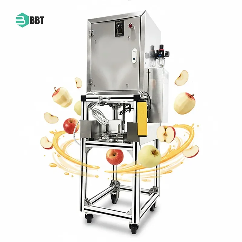 for Electric Apple Peeler Corer Slicer Commercial Stainless Steel Industrial Fruit Peeling and Core Removal Machine