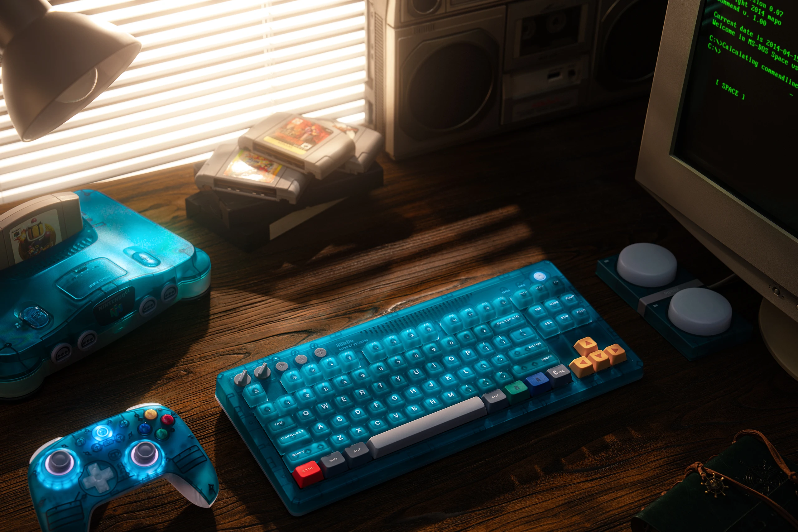 8BitDo Ultimate 2-Clear Blue Kabelloser Controller mit TMR-Joysticks, Hall-Effekt-Trigger für PC, Windows 10, 11 und Android-Spiele – Detail 19