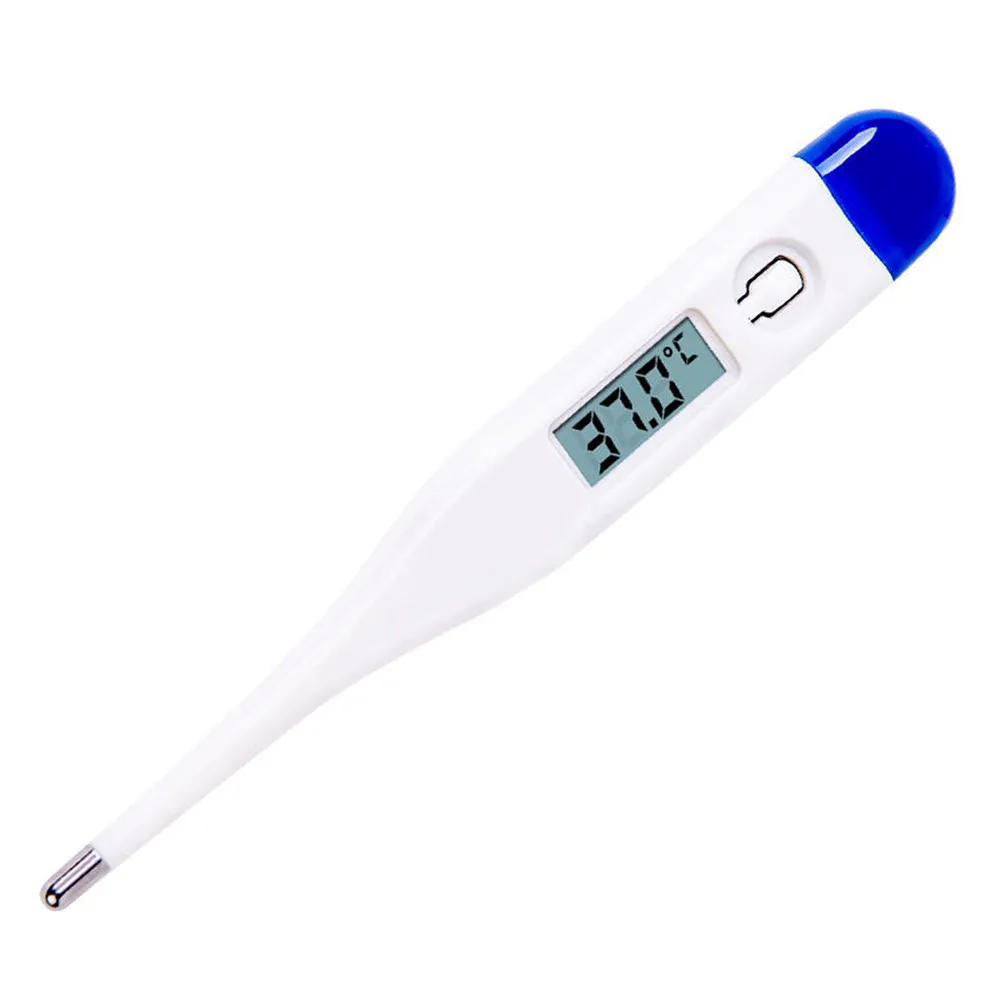 Electronic Thermometer Plastic Small Size Quick Response Accurate Reading Button Battery Indoor Outdoor Digital Baby Temperature