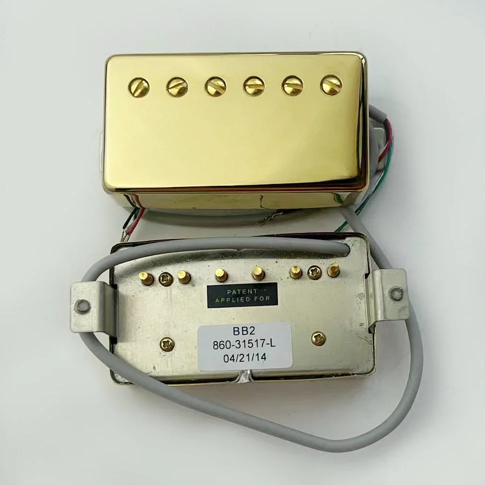 Guitar Pickup Alnico V  BB1 BB2 Series Humbucking Pickup 4C Set