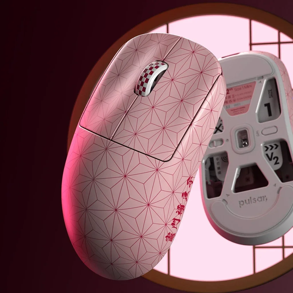 Pulsar Demon Slayer X2V2 X2V2Mini X2H X2A Mouse Dual Mode Wireless Mouse Support 4000Hz Paw3395 Gaming Mice PC Accessories