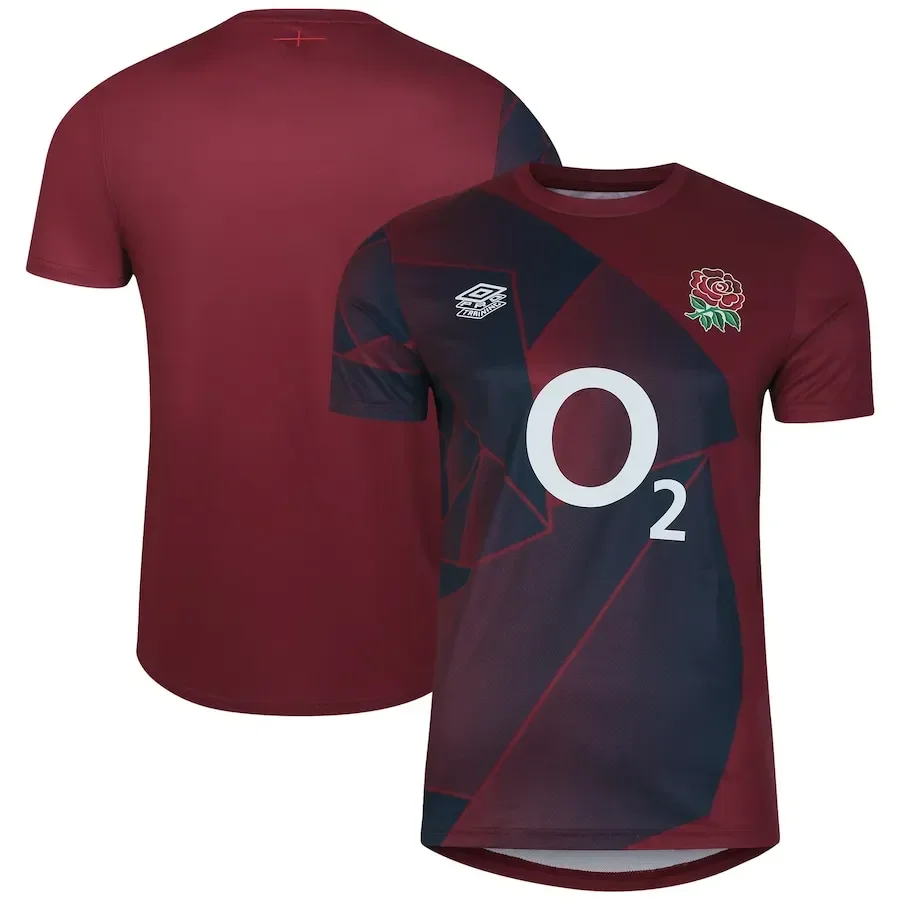 Small Star Unpopular Football Jersey U Ji England Rugby Jersey 3D Printing Breathable Comfortable Sweat-absorbing Training Jerse