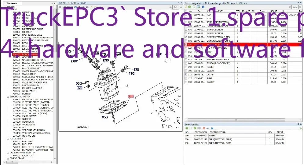 

Каталог запасных частей TruckEPC3 Kubota KTT Turkey 2021р.